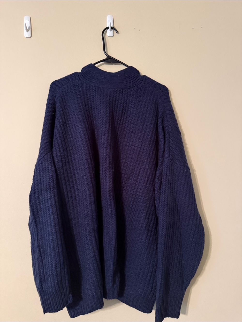 Denim 24/7 Navy Open-Front Ribbed Cardigan - Picture 6 of 6